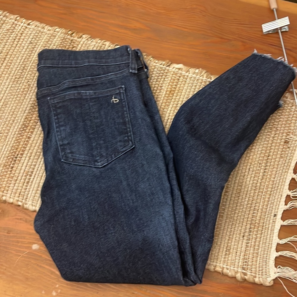 rag & bone ankle skinny in tonal River